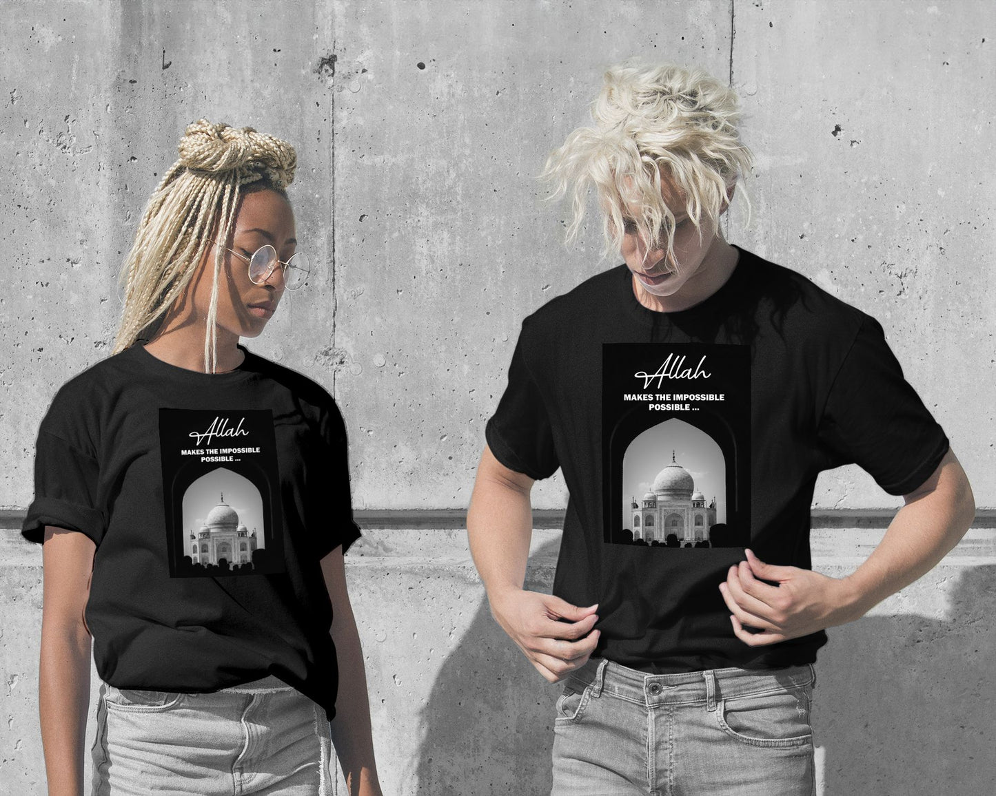 T-Shirt-Allah Makes The Impossible Possible - @ColorizeStudio-wow.fan