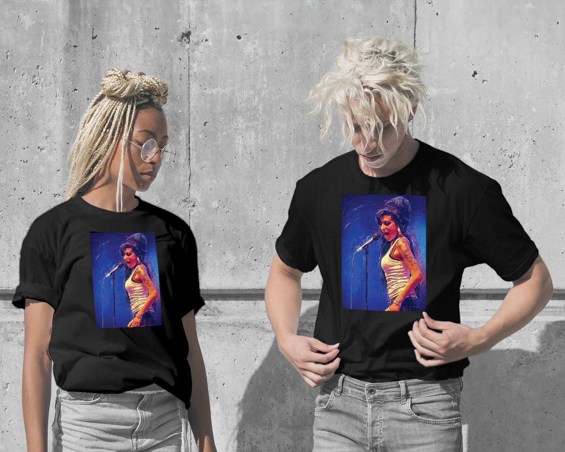 T-Shirt-Amy Winehouse - @Masahiro_art-wow.fan