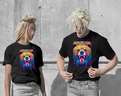 T-Shirt-Animal Bear Pop Art - @GreyArt-wow.fan