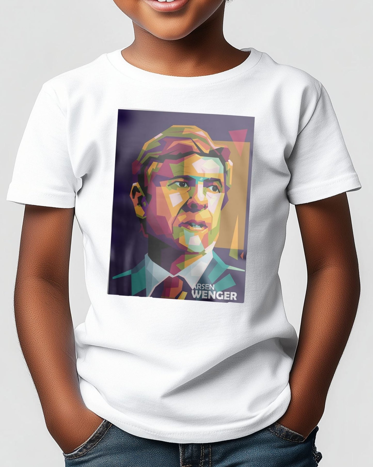 Tee Arsen Wenger en el arte pop WPAP - @Mirupop_06