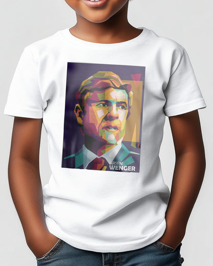 Tee Arsen Wenger en el arte pop WPAP - @Mirupop_06