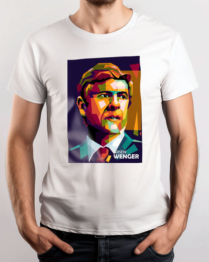Tee Arsen Wenger en el arte pop WPAP - @Mirupop_06