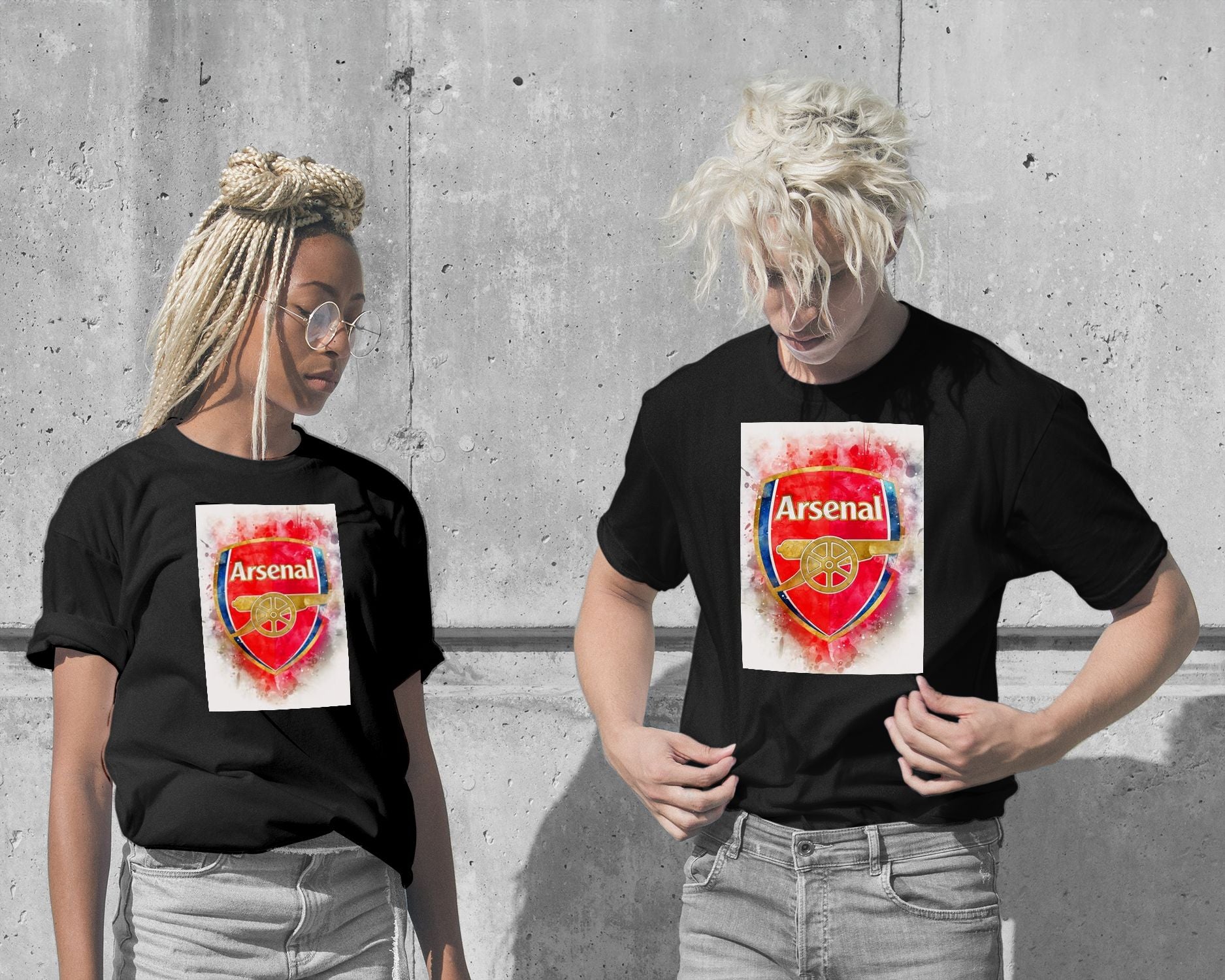 T-Shirt-Arsenal FC Painting - @ArtStyle-wow.fan