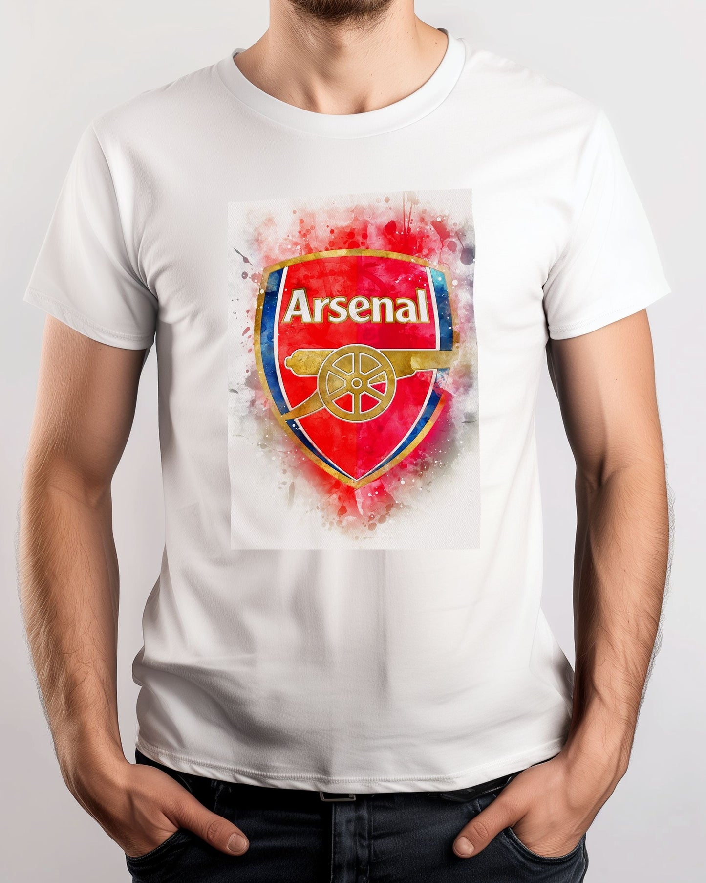 Tee Arsenal FC Painting - @ArtStyle