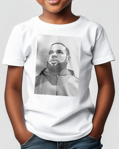 Tee Art LeBron James in Grey - @WPAPbyiant