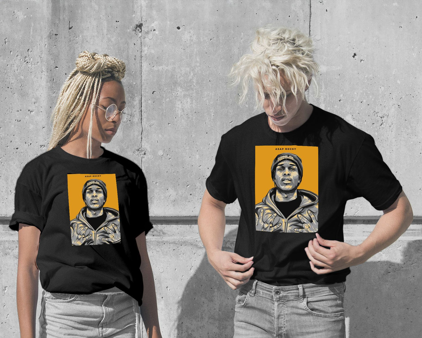 T-Shirt-Asap Rocky Pop Art 15 - @LuckyDream-wow.fan