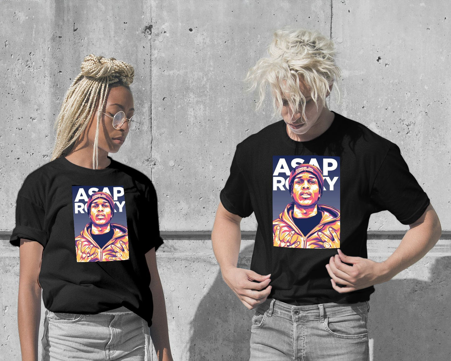 T-Shirt-Asap Rocky Pop Art 8 - @LuckyDream-wow.fan