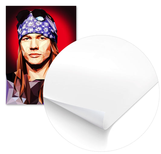 Axl Rose Lowpoly - @YanzGallery