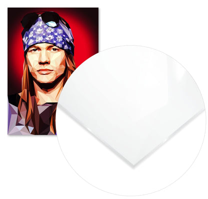 Axl Rose Lowpoly - @YanzGallery