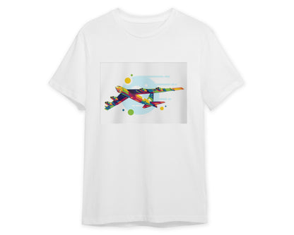 B-52 Stratofortress in Pop Art Illustration - @lintank_popart