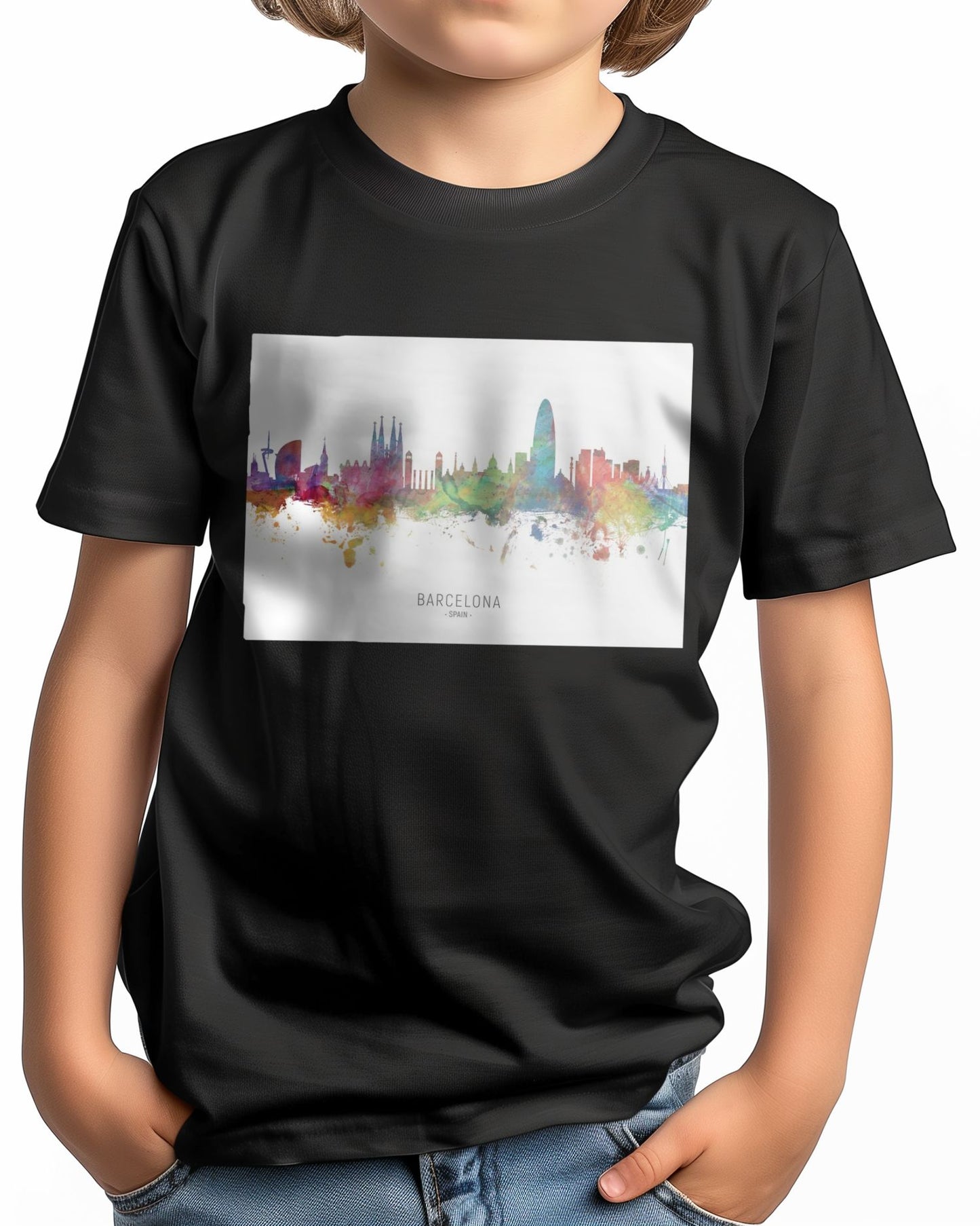 Barcelona Spain Skyline - @MichaelTompsett