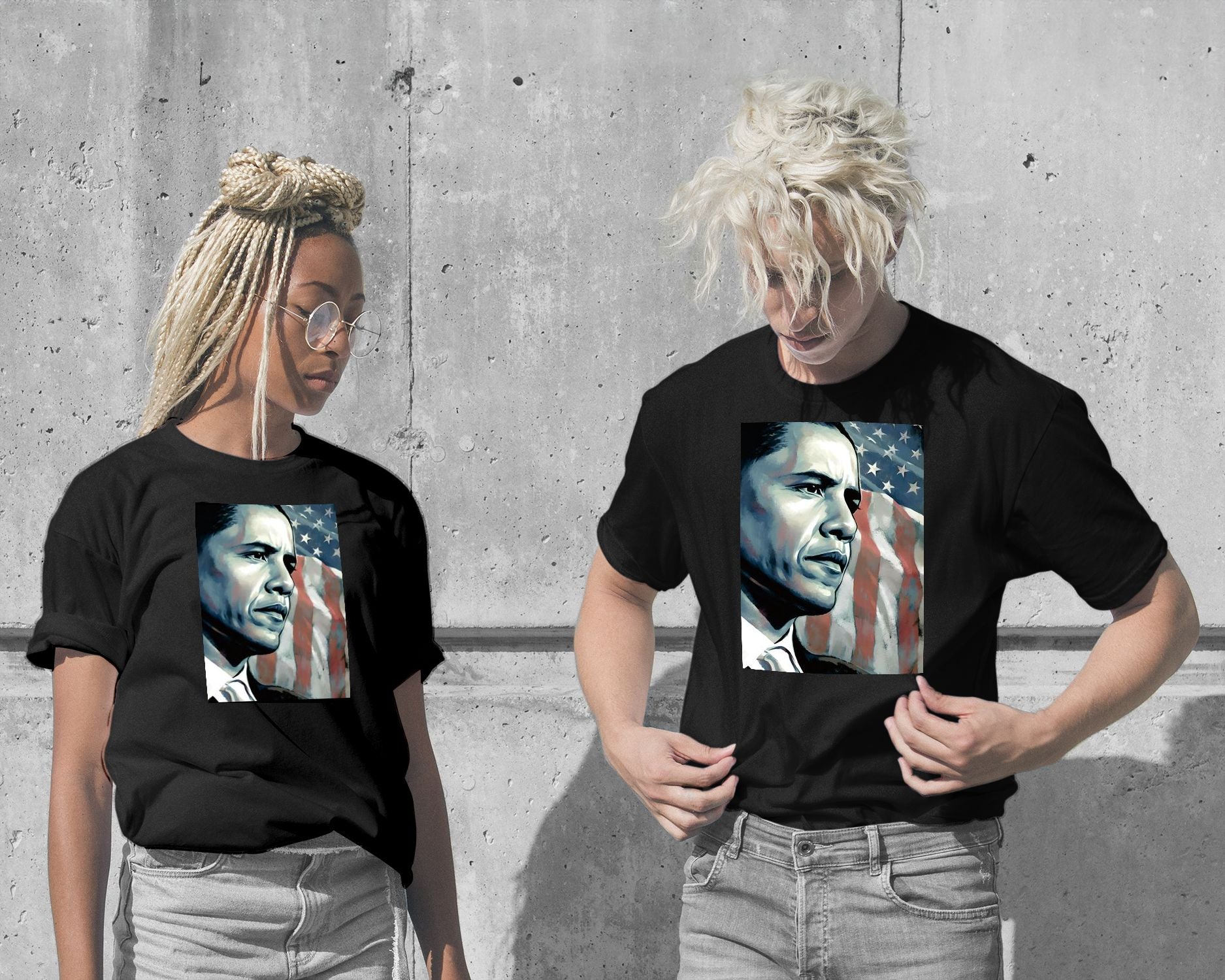 T-Shirt-Barrack Obama - @Eastonpoison-wow.fan