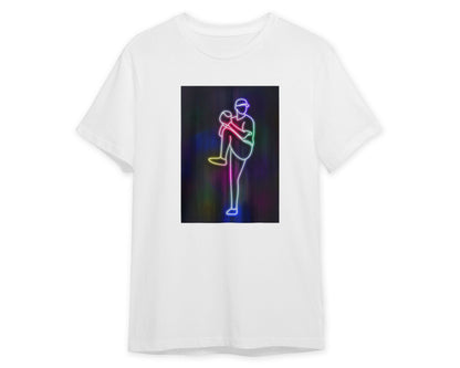 Tee baseball neon art2 - @izmo
