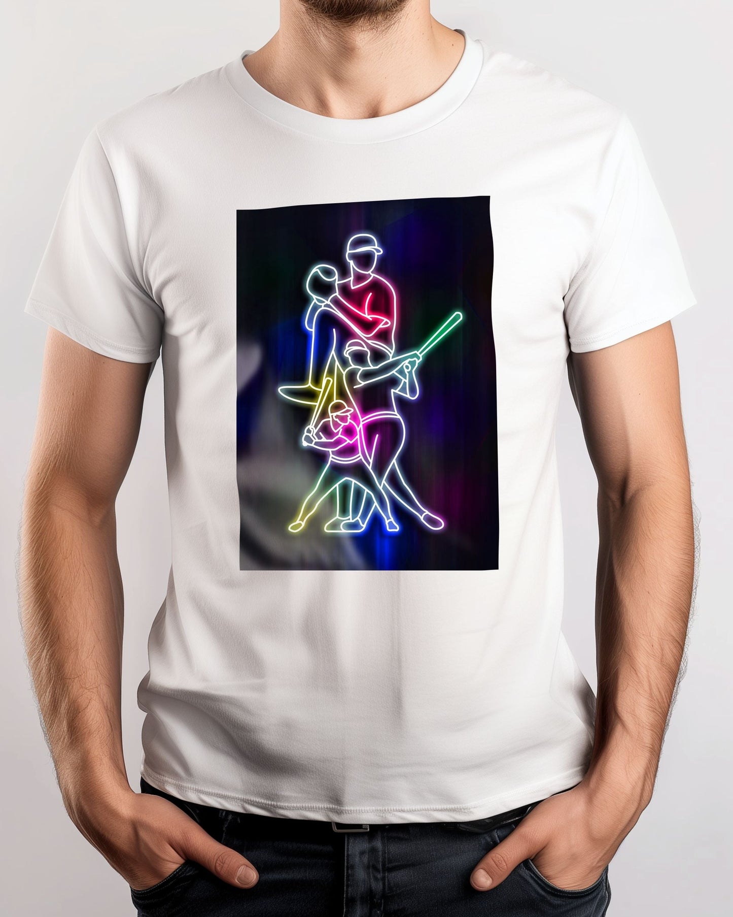 Tee baseball neon sign - @izmo