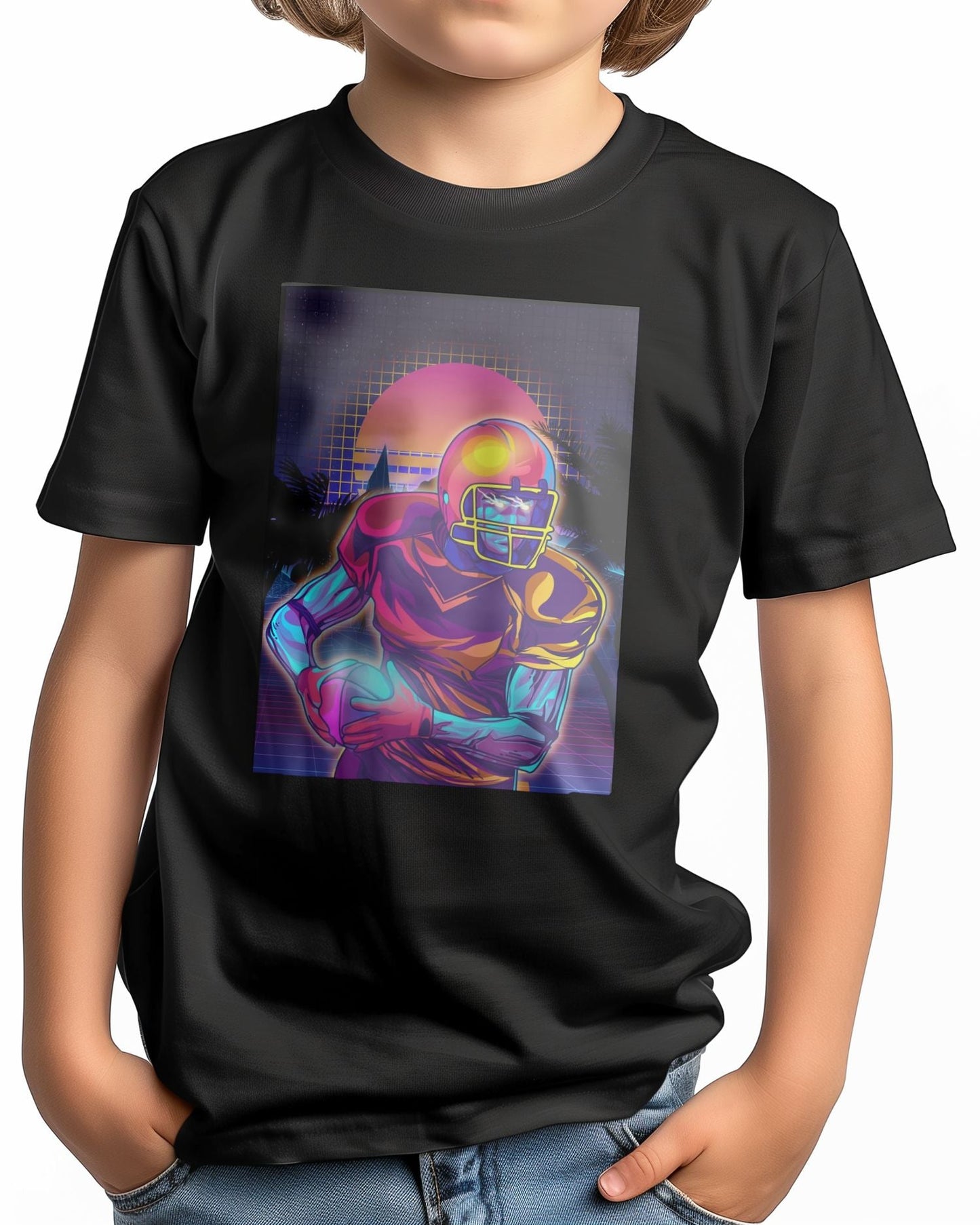 Tee Baseball Retro Synthwave 80s - @IlhamQrov