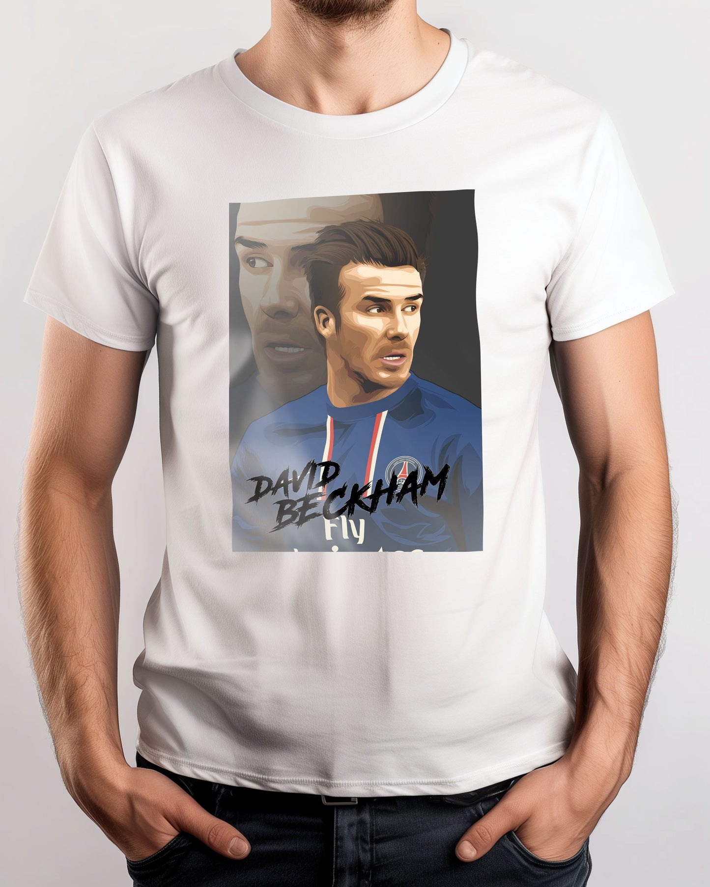 beckham former football player portrait - @wwxy