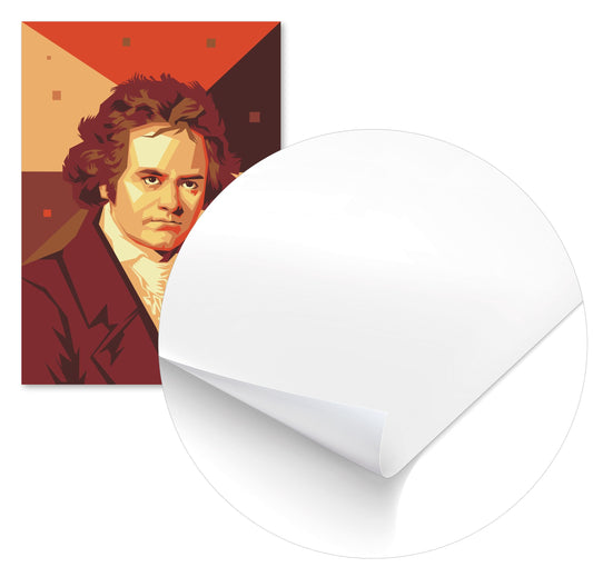 beethoven pop art portrait - @wwxy