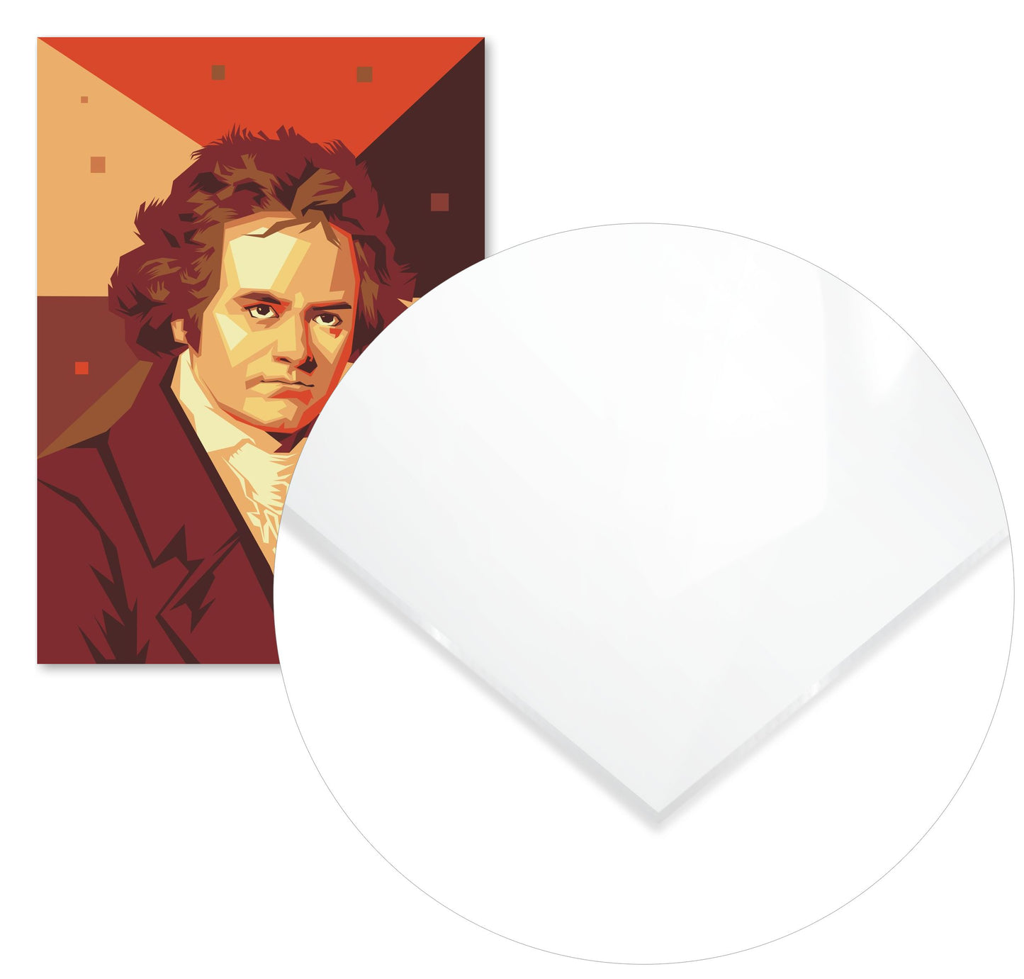 beethoven pop art portrait - @wwxy