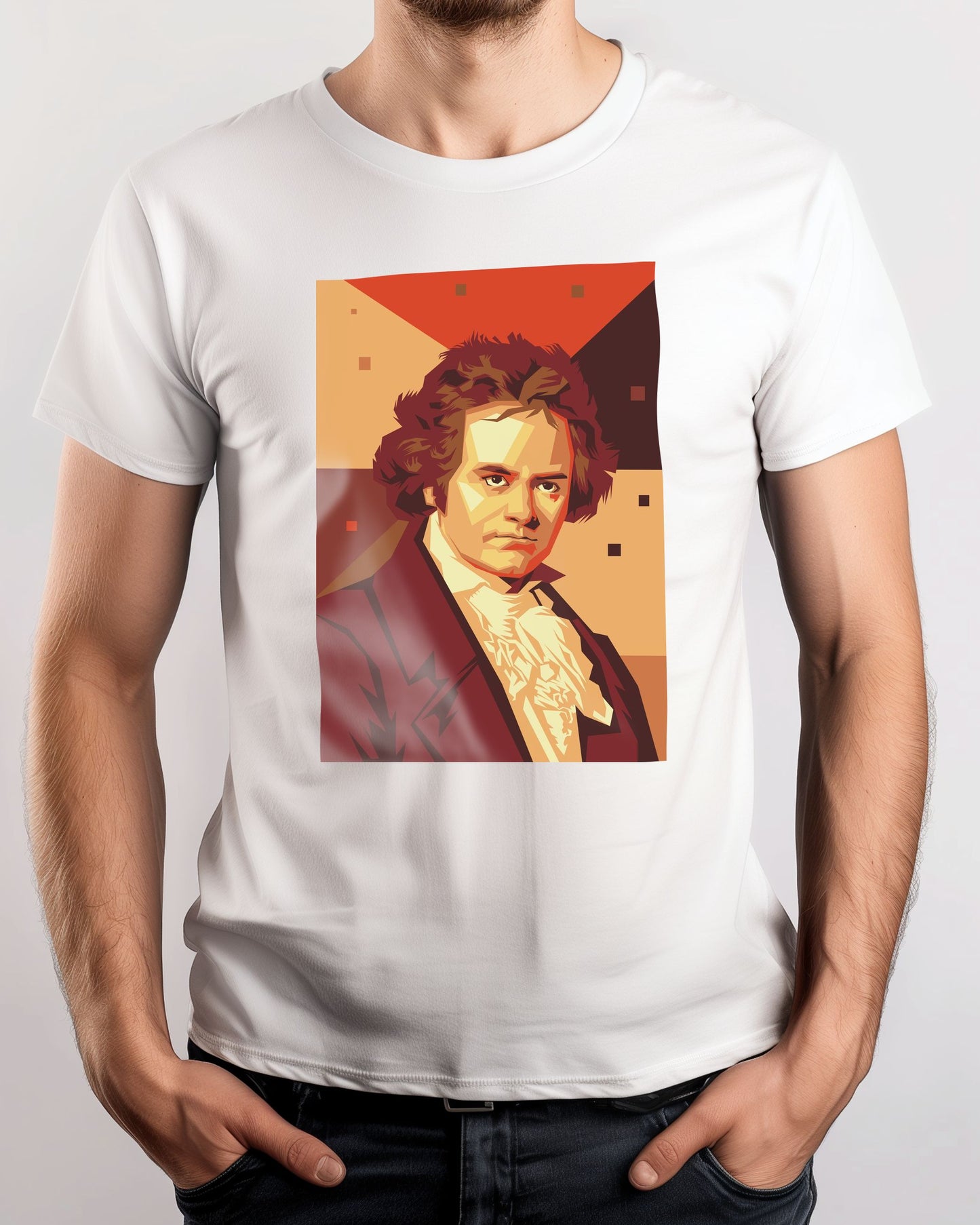 beethoven pop art portrait - @wwxy