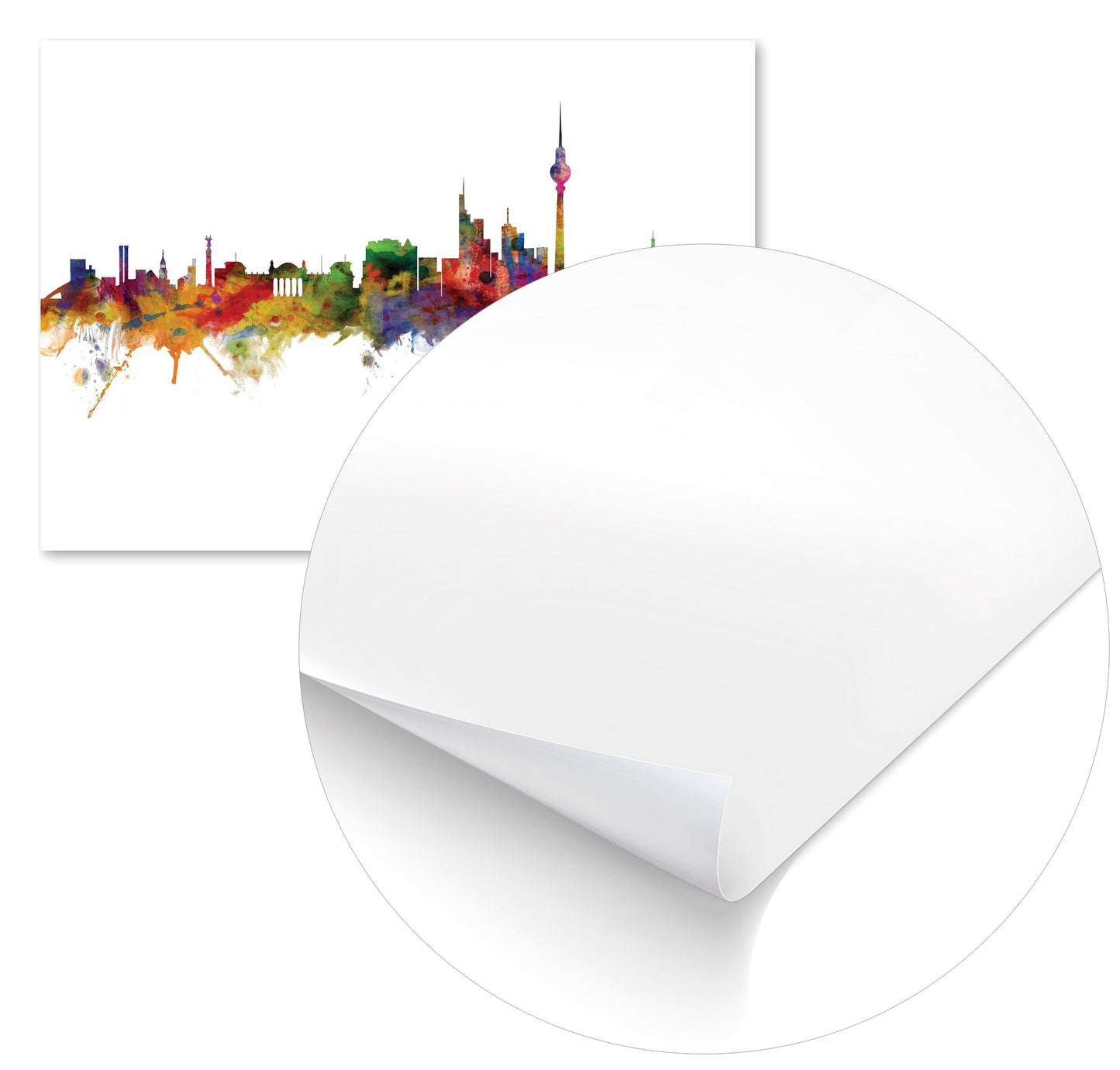 Berlin Germany Skyline - @MichaelTompsett