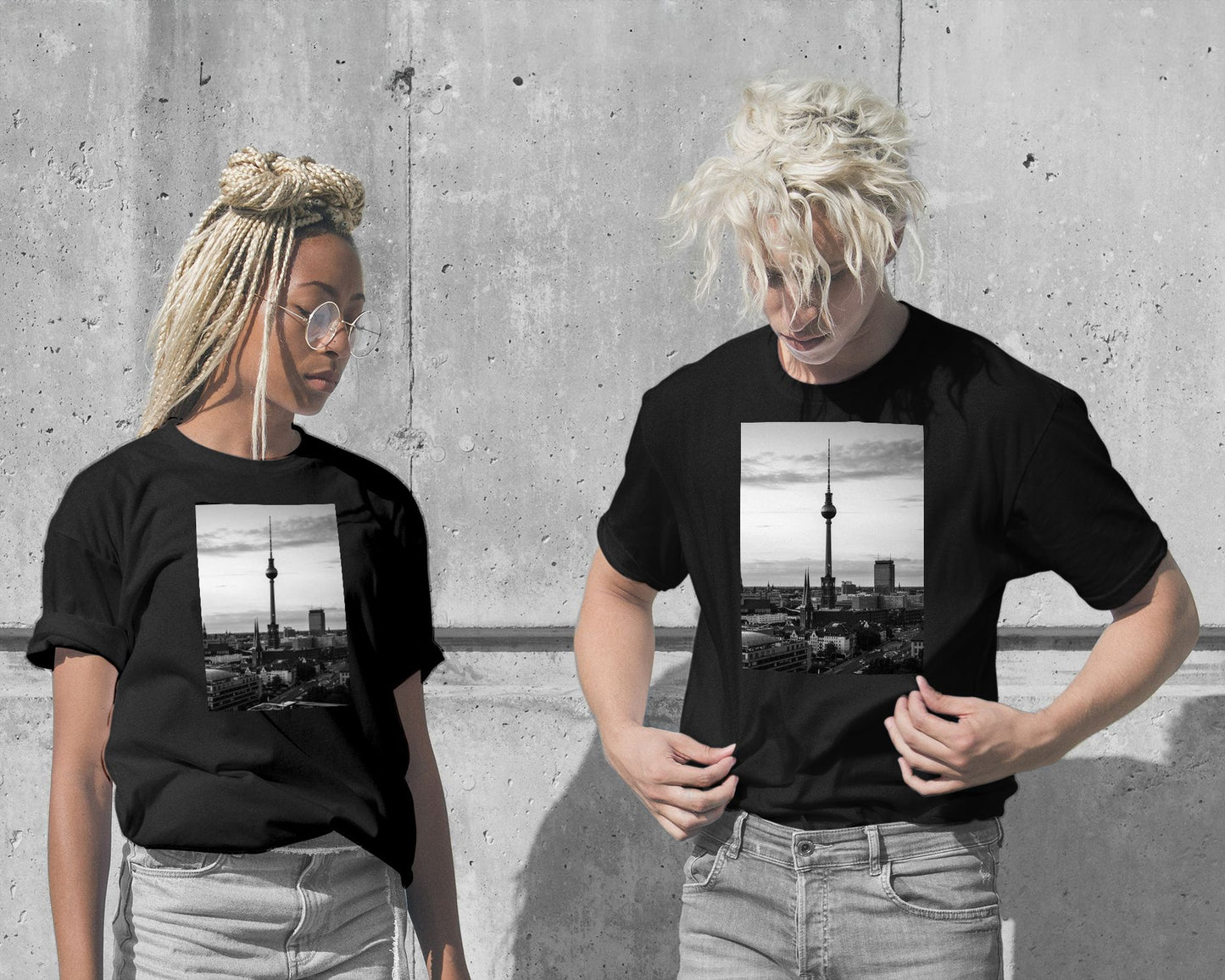 T-Shirt-Berlin Vintage - @Sonni-wow.fan