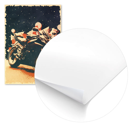 Big Motor Vintage Poster - @ColorizeStudio