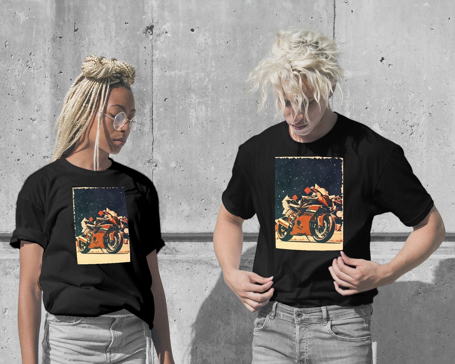 T-Shirt-Big Motorbike - @ColorizeStudio-wow.fan