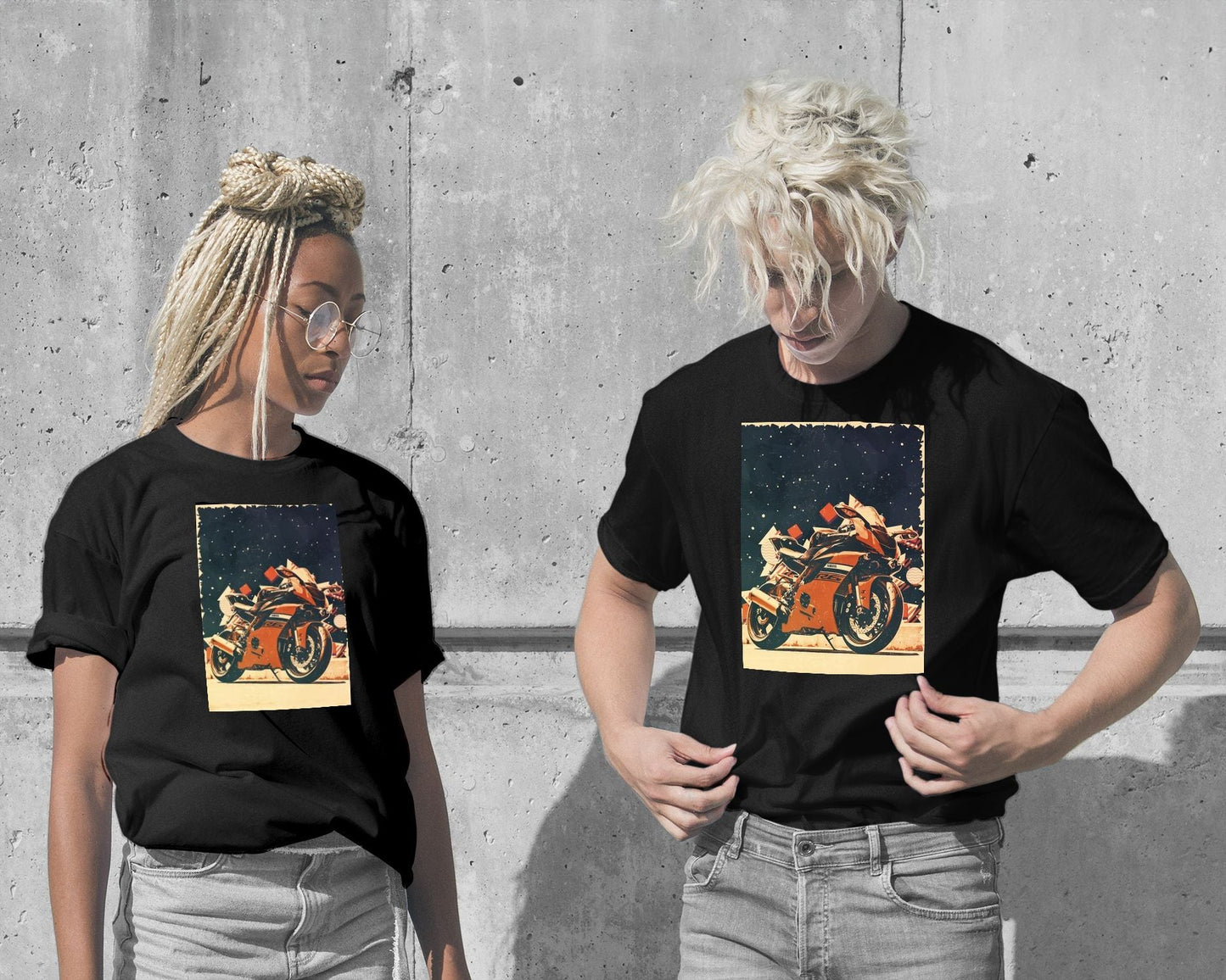 Tee Big Motorbike - @ColorizeStudio