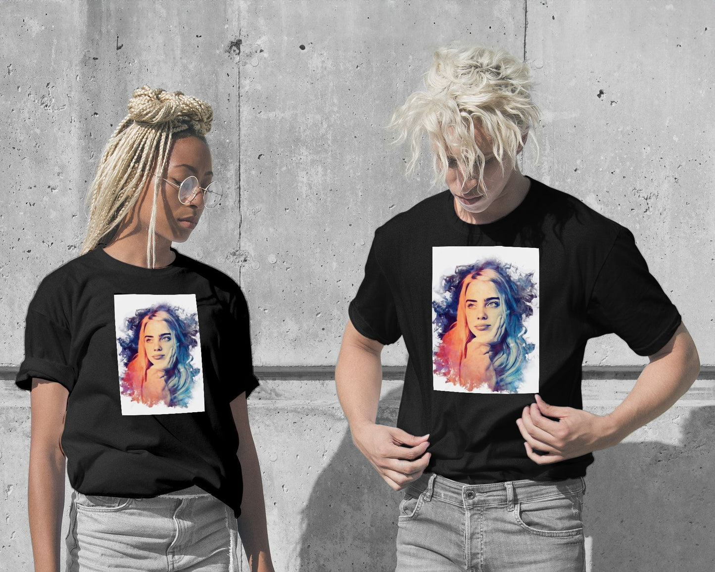 T-Shirt-Billie Eilish v2 - @miracle_std-wow.fan