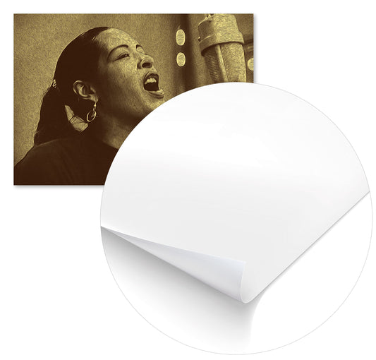 Billie Holiday Recording Retro Vintage #11 - @oizyproduction