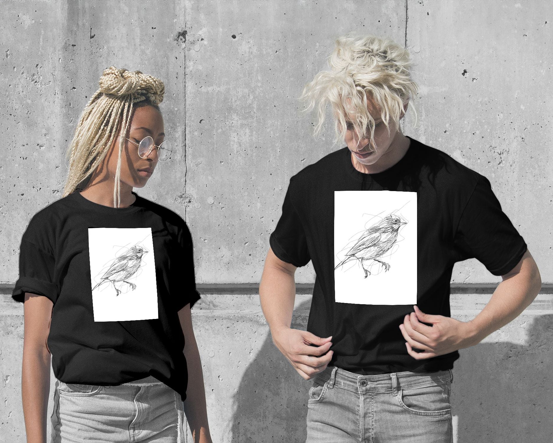 T-Shirt-birds - @BODAG-wow.fan