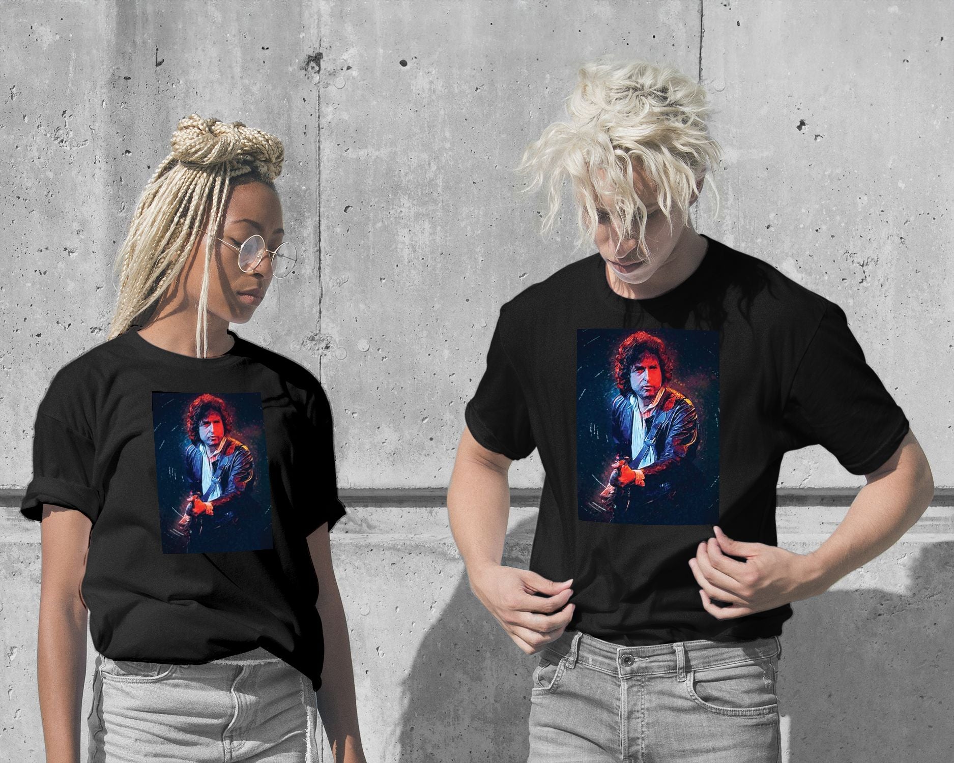 T-Shirt-Bob Dylan - @Masahiro_art-wow.fan