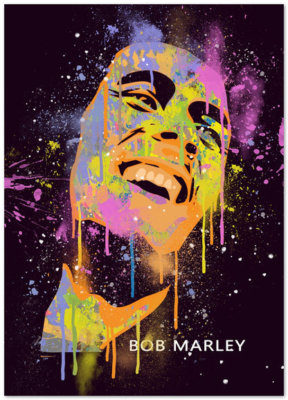 BOB MARLEY REGGAE JAMAICAN PAINTING - @RAMRAMCLUB