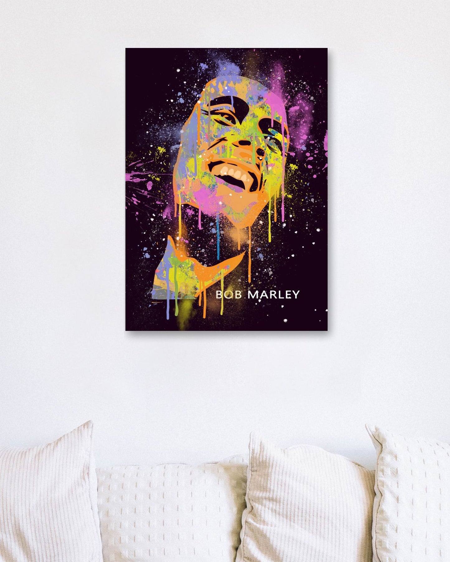 BOB MARLEY REGGAE JAMAICAN PAINTING - @RAMRAMCLUB