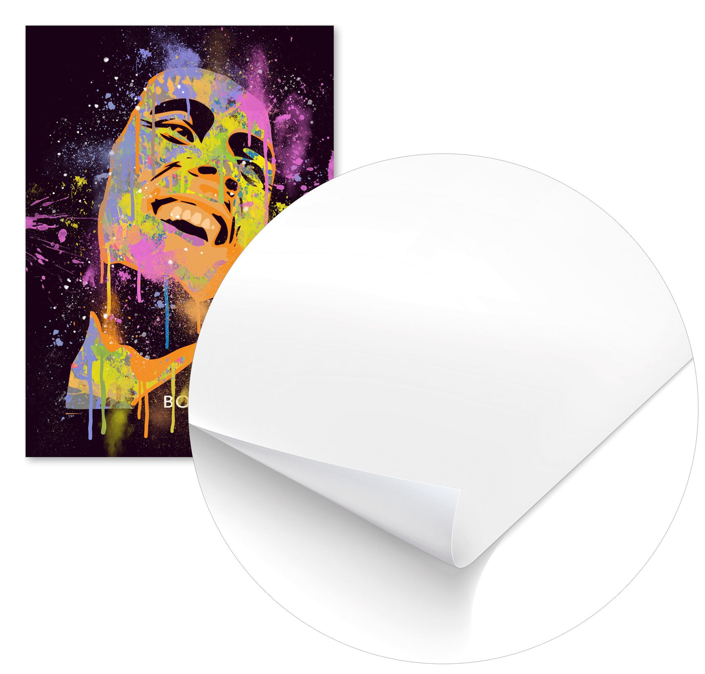 BOB MARLEY REGGAE JAMAICAN PAINTING - @RAMRAMCLUB