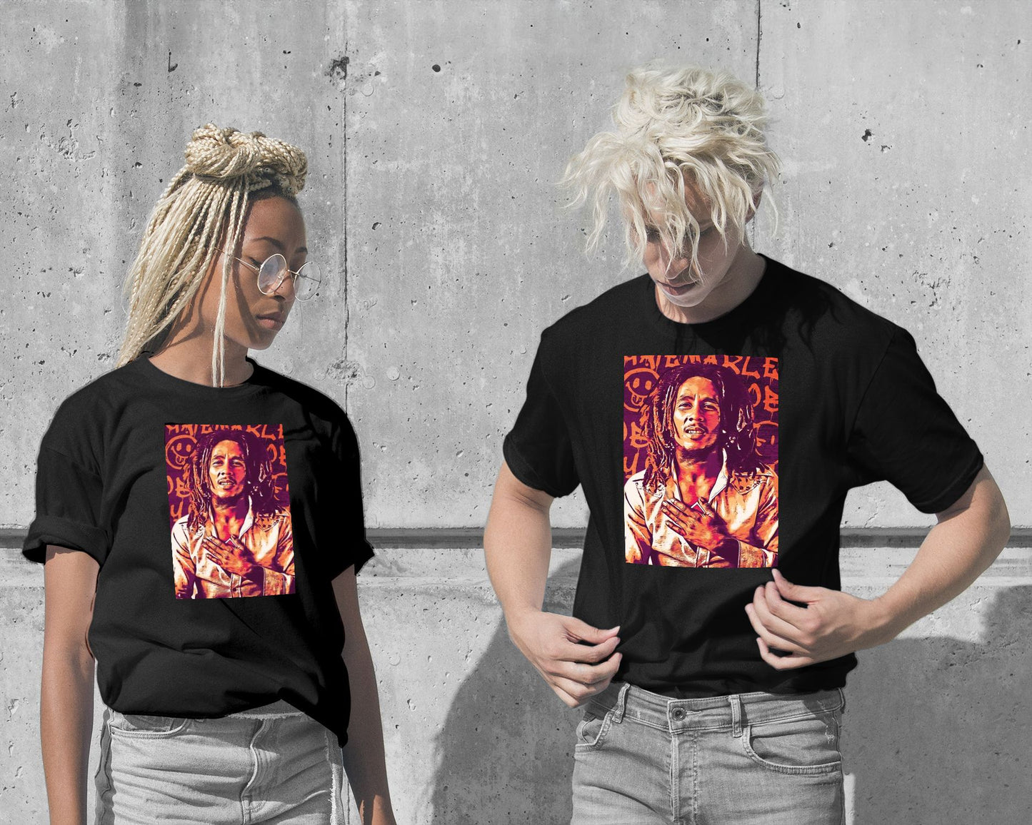 T-Shirt-Bob Marley - @Rhythmix-wow.fan