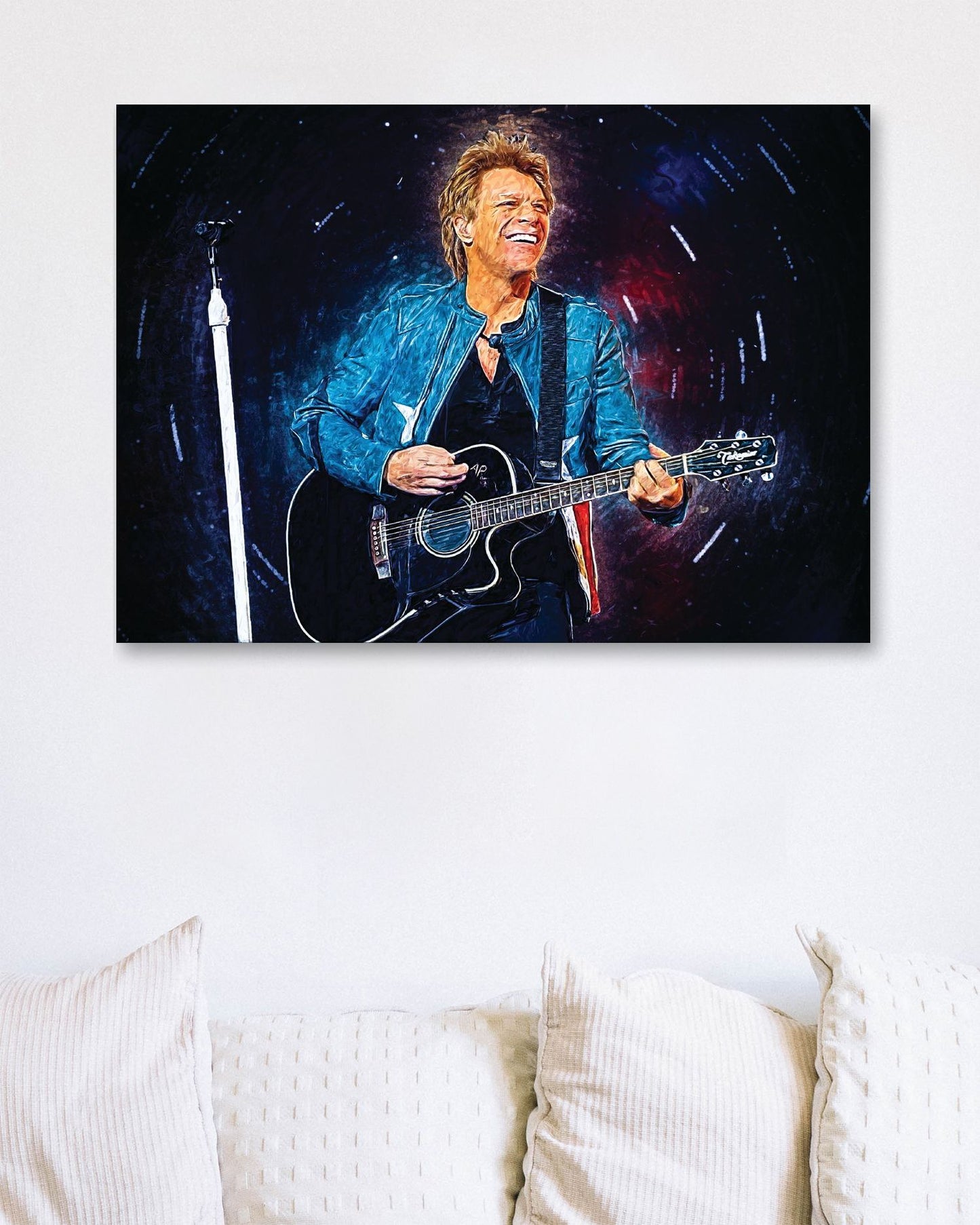 Bon Jovi With Guitar - @Masahiro_art