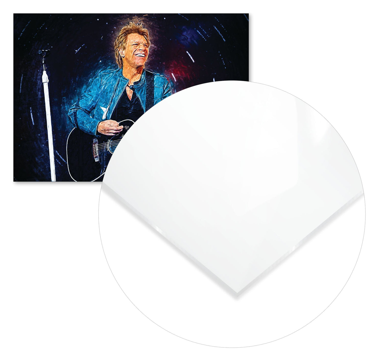 Bon Jovi With Guitar - @Masahiro_art