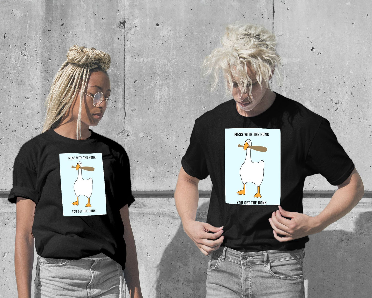 T-Shirt-Bonk Goose Memes - @nueman-wow.fan