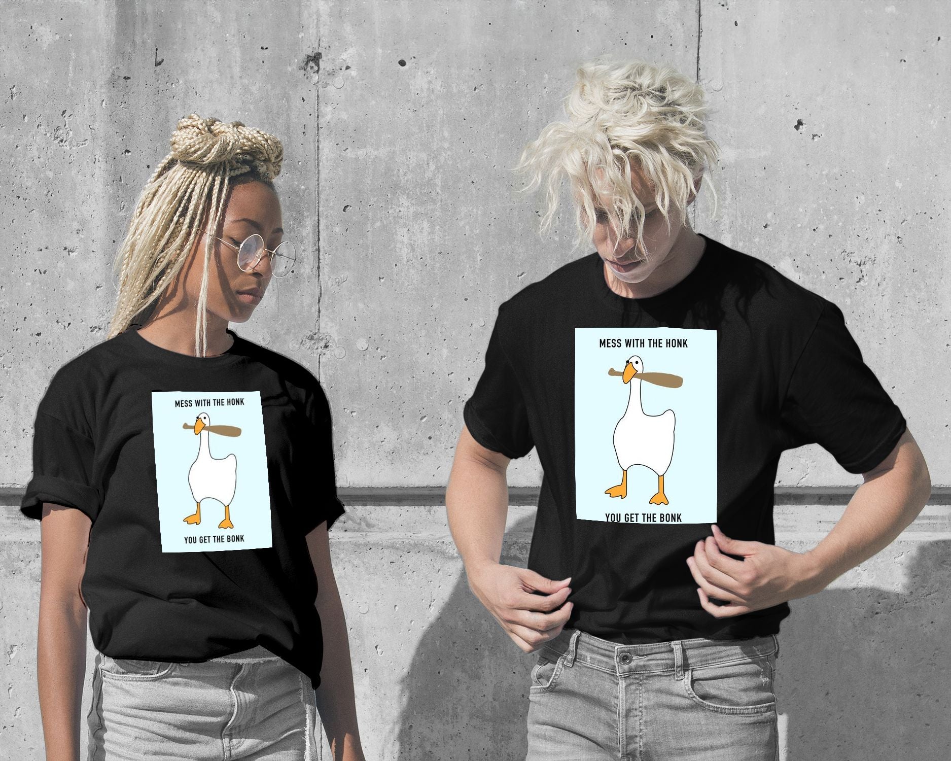T-Shirt-Bonk Goose Memes - @nueman-wow.fan