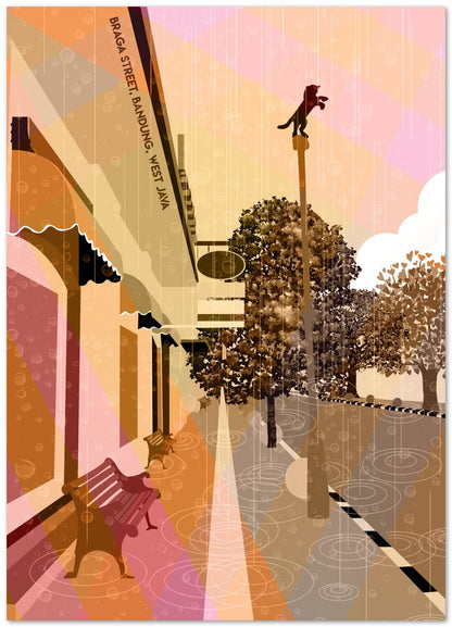 Braga Bandung Indonesia - @CoretanVector