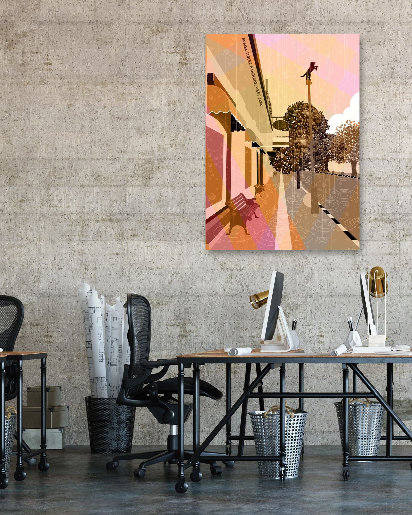 Braga Bandung Indonesia - @CoretanVector