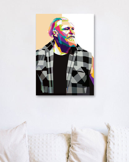 Brock Lesnar2 - @PopArtMRenaldy