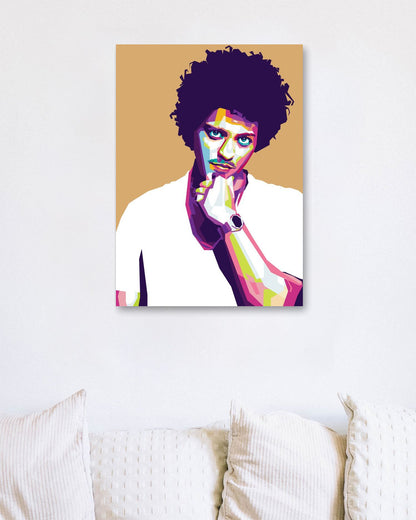 Bruno Mars - @PopArtMRenaldy