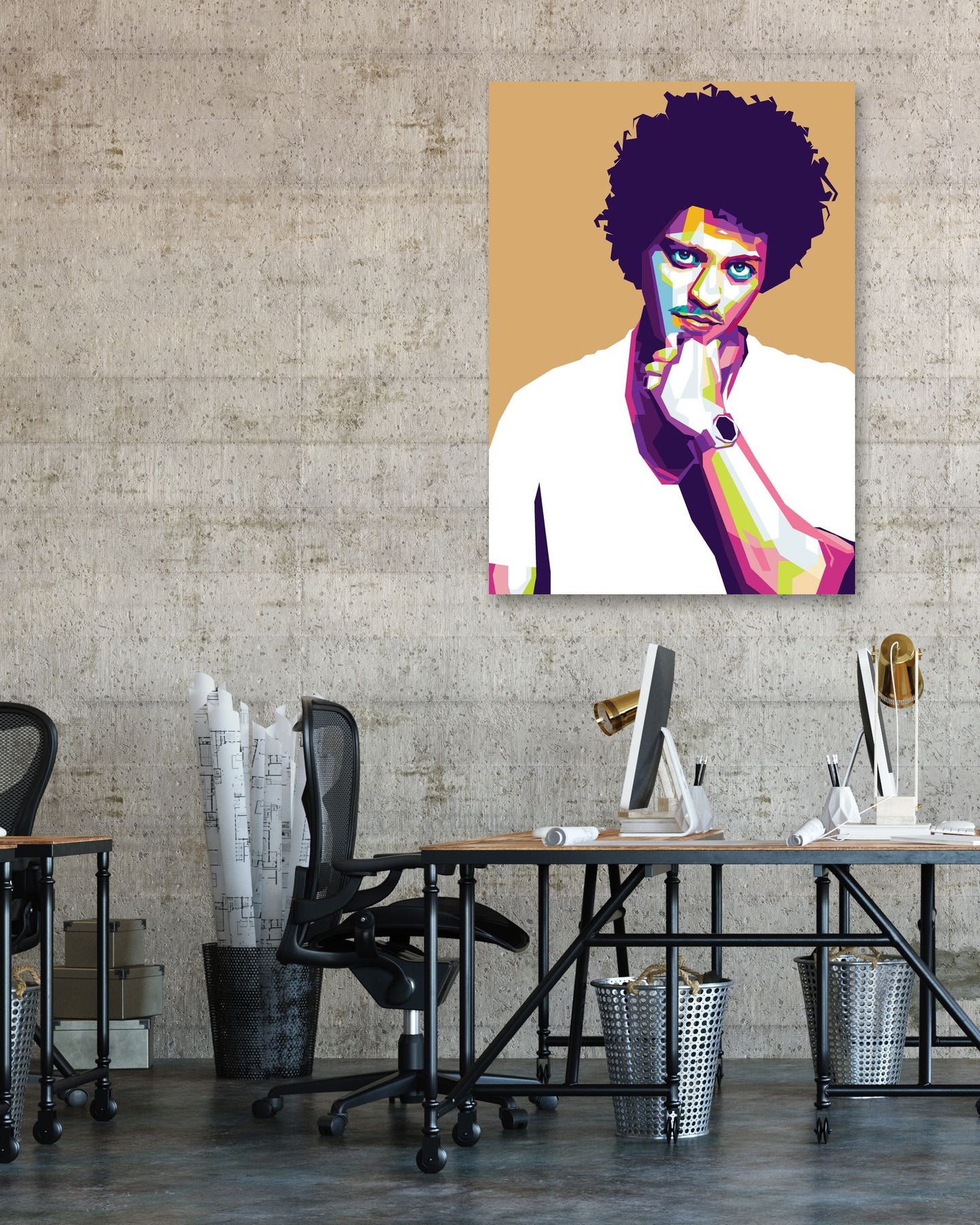 Bruno Mars - @PopArtMRenaldy