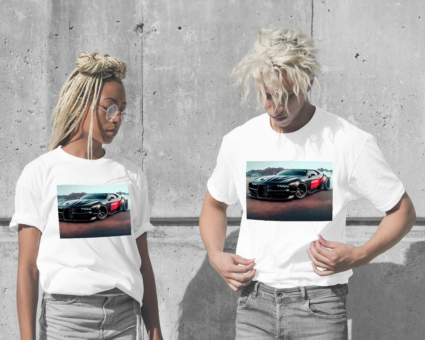 Tee Car Bugatti 3 - @LightCreative