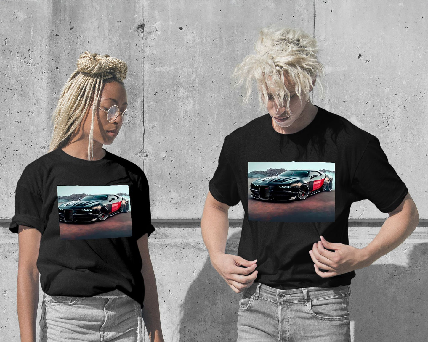 T-Shirt-Car Bugatti 3 - @LightCreative-wow.fan