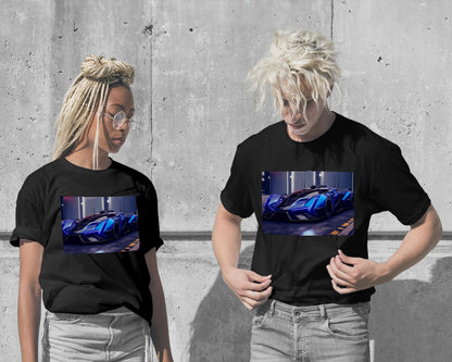 Tee Car neon futuristic - @LightCreative