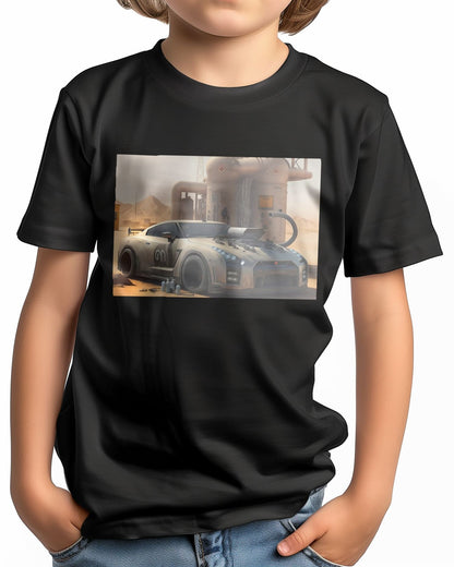 Tee Car Nissan GTR 30 Sunset 1 - @LightCreative