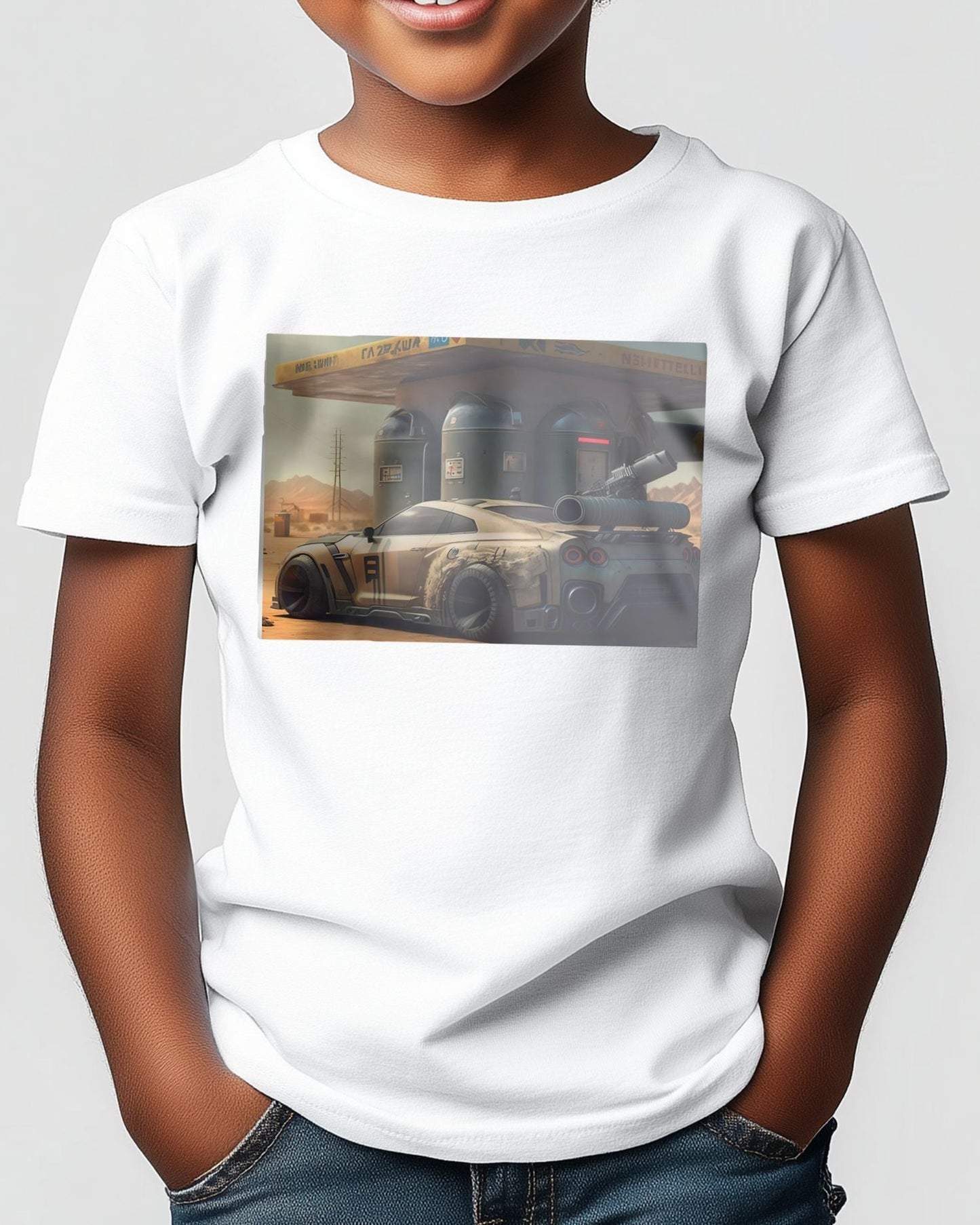 Tee Car Nissan GTR 30 Sunset 2 - @LightCreative